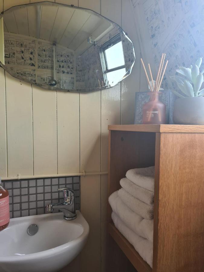 New 2022! Fixed Stay Characterful Narrowboat At The Kelpies, Marigold Sunset フォルカーク エクステリア 写真